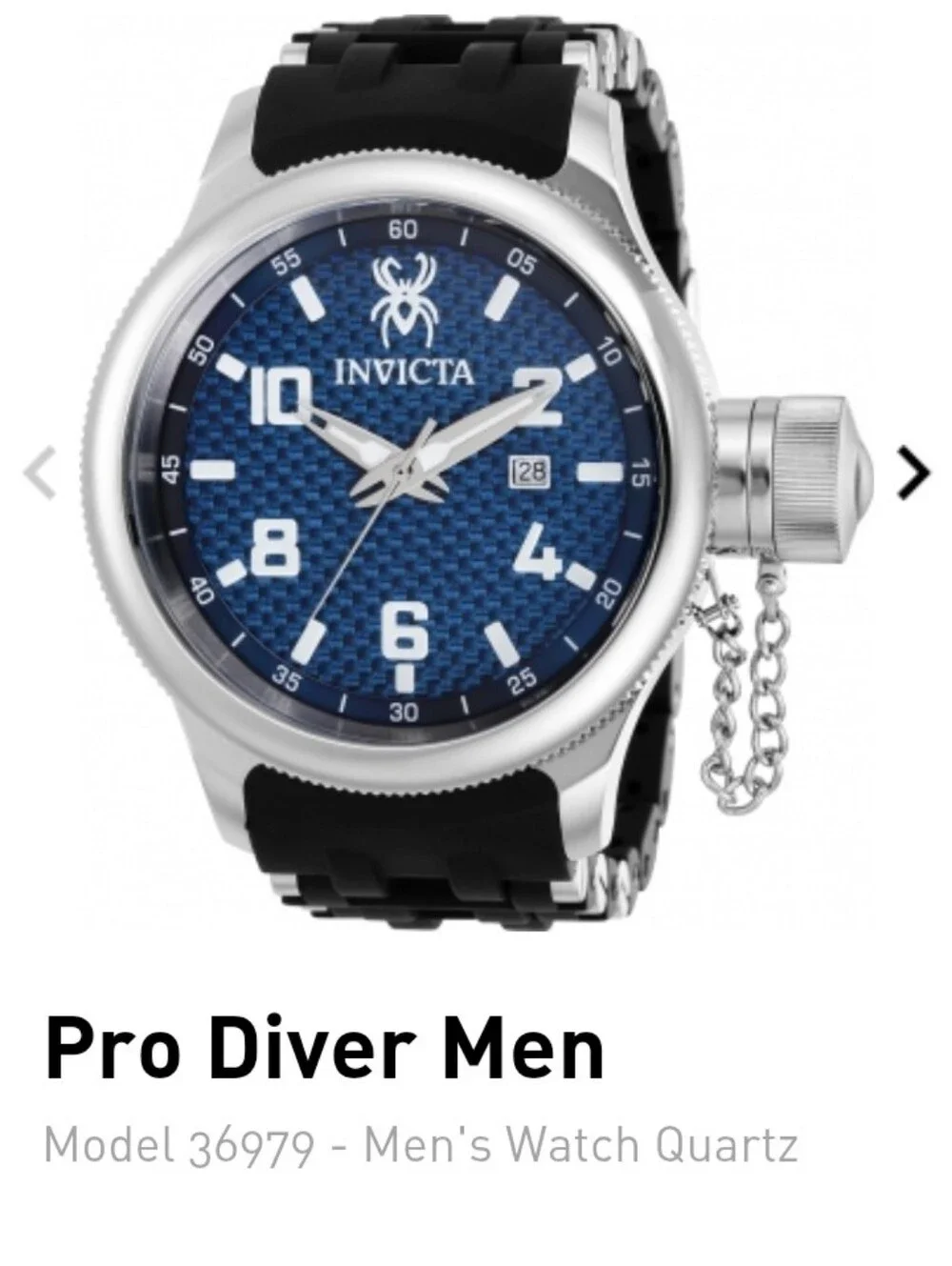 Invicta Russian Diver Watch With Water Proof Box And Tags New